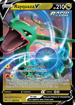 Rayquaza V — Crown Zenith 100