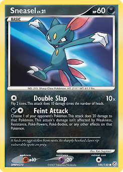 Sneasel — Diamond & Pearl 100