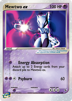 Mewtwo ex — Ruby & Sapphire 101