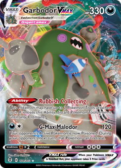 Garbodor VMAX — Evolving Skies 101