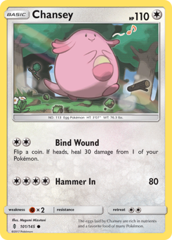 Chansey — Guardians Rising 101