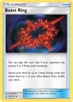 Beast Ring — Forbidden Light 102