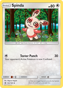 Spinda — SM1 102