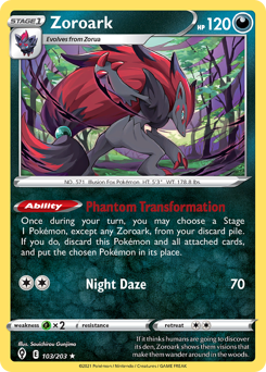 Zoroark — Evolving Skies 103