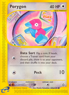 Porygon — Aquapolis 103