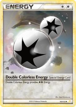 Double Colorless Energy — HeartGold & SoulSilver 103