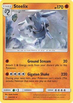 Steelix — Unified Minds 104