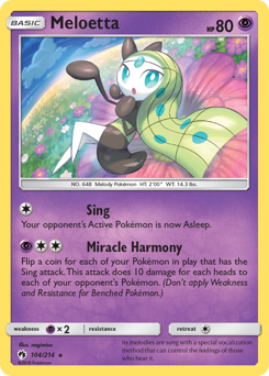 Meloetta — Lost Thunder 104