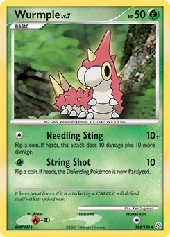 Wurmple — Diamond & Pearl 104