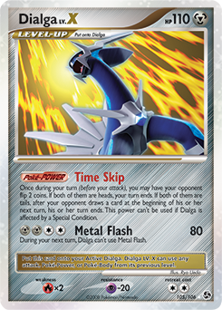 Dialga LV.X — Great Encounters 105