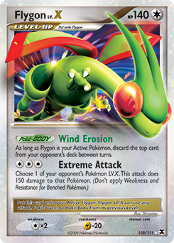 Flygon LV.X — Rising Rivals 105