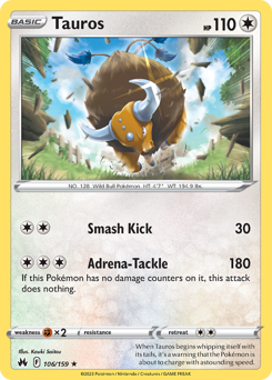 Tauros — Crown Zenith 106