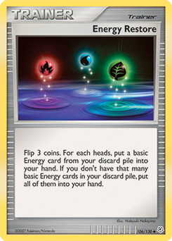 Energy Restore — Diamond & Pearl 106