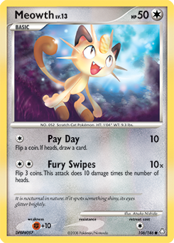 Meowth — Legends Awakened 106