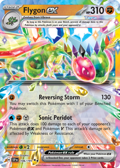 Flygon ex — Surging Sparks 106