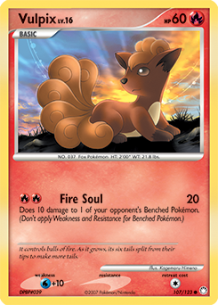 Vulpix — Mysterious Treasures 107