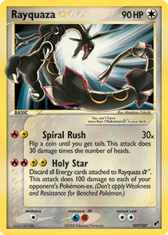 Rayquaza ★ — Deoxys 107