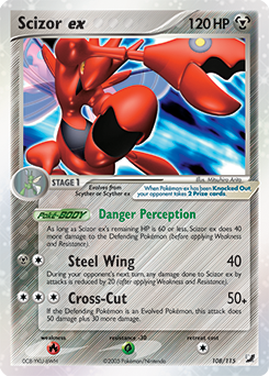 Scizor ex — Unseen Forces 108