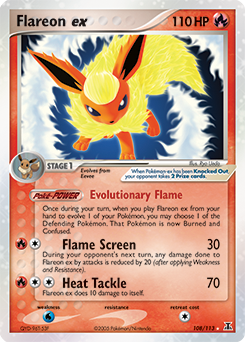 Flareon ex — Delta Species 108
