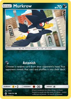 Murkrow — Unbroken Bonds 108