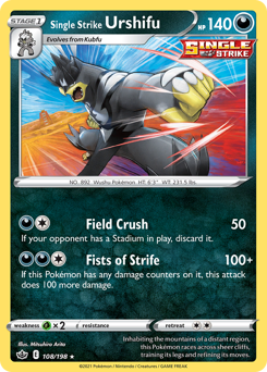 Single Strike Urshifu — Chilling Reign 108
