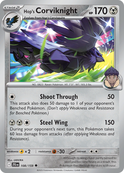 Hop's Corviknight — Journey Together 108