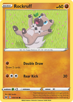 Rockruff — Lost Origin 109