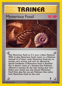 Mysterious Fossil — Legendary Collection 109