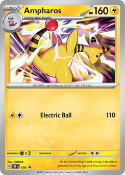 Ampharos — Scarlet & Violet Black Star Promos 109