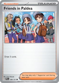 Friends in Paldea — Prismatic Evolutions 109