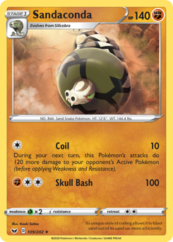 Sandaconda — Sword & Shield 109