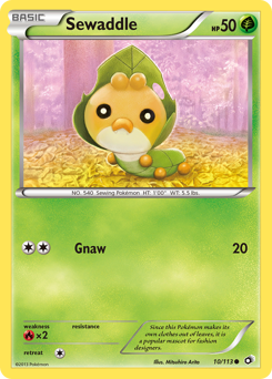 Sewaddle — Legendary Treasures 010