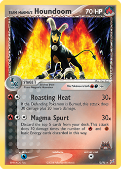Team Magma's Houndoom — Team Magma vs Team Aqua 010