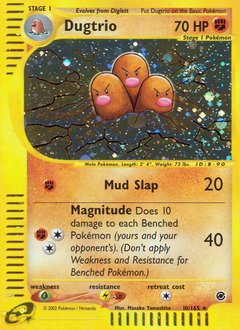 Dugtrio — Expedition Base Set 010