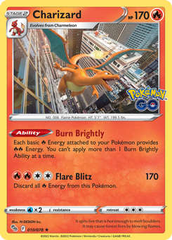 Charizard — Pokémon GO 010