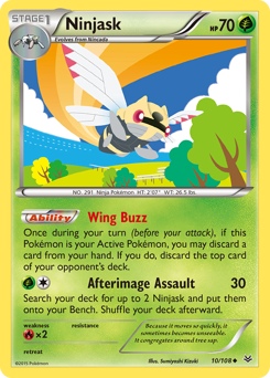 Ninjask — Roaring Skies 010