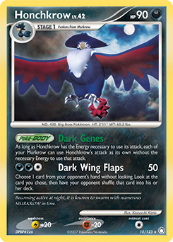 Honchkrow — Mysterious Treasures 010