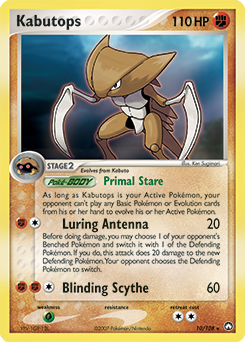 Kabutops — Power Keepers 010