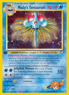 Misty's Tentacruel — Gym Heroes 010