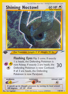 Shining Noctowl — Neo Destiny 110