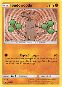 Sudowoodo — SM8 110