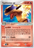 Typhlosion ex — Unseen Forces 110