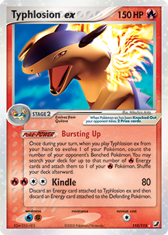 Typhlosion ex — Unseen Forces 110