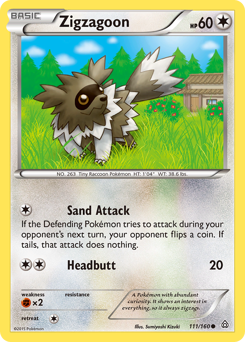 Zigzagoon — Primal Clash 111