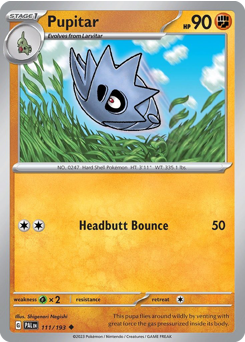 Pupitar — Paldea Evolved 111