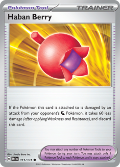 Haban Berry — Prismatic Evolutions 111