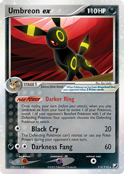 Umbreon ex — Unseen Forces 112