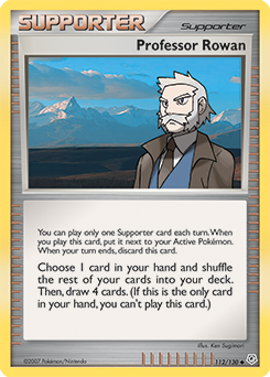 Professor Rowan — Diamond & Pearl 112