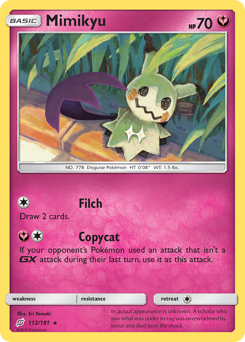 Mimikyu — Team Up 112