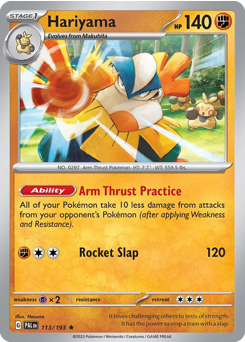 Hariyama — Paldea Evolved 113